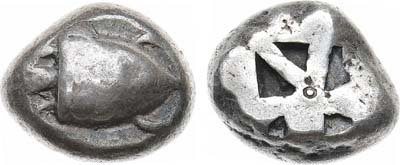 Лот №7,  Древняя Греция. Аттика. Остров Эгина. Статер  525-475 гг до н.э.