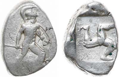 Лот №8,  Древняя Греция. Памфилия. Город Аспенд. Статер 465-430 гг до н.э.
