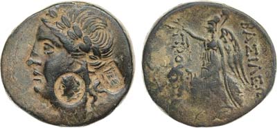 Лот №14,  Древняя Греция. Вифиния. Царь Прусий II. 182-149 гг до н.э.