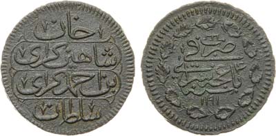 Лот №375,  Крымское ханство. Хан Шахин-Гирей. 4-й год правления. 2 акче.