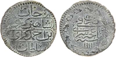 Лот №376,  Крымское ханство. Хан Шахин-Гирей. 4-й год правления. 2 акче.