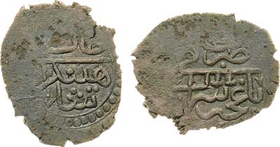 Лот №380,  Крымское ханство. Хан Шахин-Гирей. 3-й год правления. Акче.