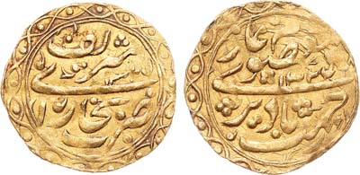 Лот №800,  Бухарский эмират. Эмир Абдулахад. Тилля 1909 года (1327 г.х).