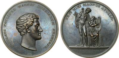 Лот №251, Медаль 1816 года. В честь избрания Великого Князя Николая Павловича канцлером Абовского Университета.