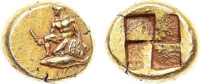 Лот №428,  Древняя Греция. Мизия. Гекта 550-475 гг. до н.э.