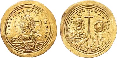 Лот №492,  Византийская империя. Император Василий II Болгаробойца. Гистаменон 976-1025 гг.