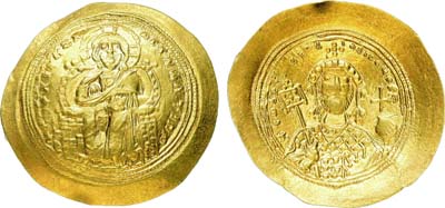 Лот №494,  Византийская империя. Император Константин IX Мономах. Гистаменон 1042-1055 гг.