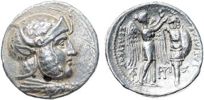 Лот №499,  Государство Селевкидов. Царь Селевк I Никатор. Тетрадрахма 305-295 гг. до н.э.
