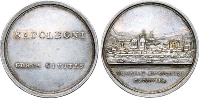 Лот №4,  Коллекция. Германия. Медаль 1808 года. В память Эрфуртского конгресса.