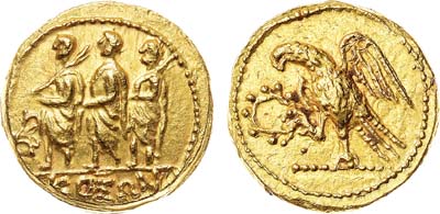 Лот №508,  Фракия. Гето-дакийские племена. Царь Косон. Статер 50-40 гг. до н.э.