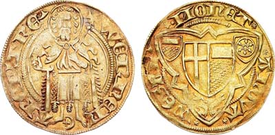 Лот №516,  Германия. Трирское курфюршество. Курфюрст Вернер фон Фалькенштайн. 1 гульден 1388-1418 гг.