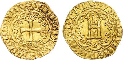 Лот №521,  Италия. Генуэзская республика. Дож Симон Бокканегра. Дженовино 1353-1363 гг.