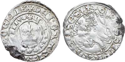 Лот №537,  Чехия. Королевство Богемия. Король Ян I Люксембургский. 