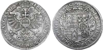 Лот №554,  Германия. Графство Ганау-Мюнценберг. Граф Филипп Мориц. Талер 1623 года.