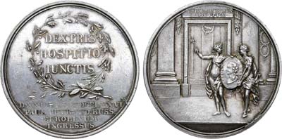 Лот №94, Коллекция. Медаль 1776 года. В память визита Великого Князя Павла Петровича в Берлин.