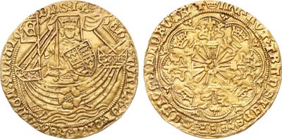 Лот №96,  Королевство Англия. Король Эдуард IV. Розенобль 1464-1470 гг.