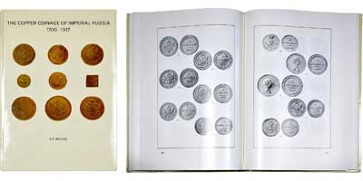 Лот №721, B.F. Brekke Malmo, 1977 года. The Copper coinage of Imperial Russia 1700-1917..