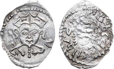 Артикул №20-13080,  Псковская республика. Денга 1460-1510 гг.