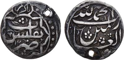Артикул №22-00042,  Исламская Индия. 1/4 рупии 1206 года.