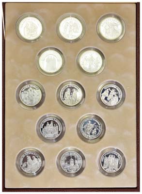 Артикул №23-20348, Комплект из 13 медалей "Православные праздники".