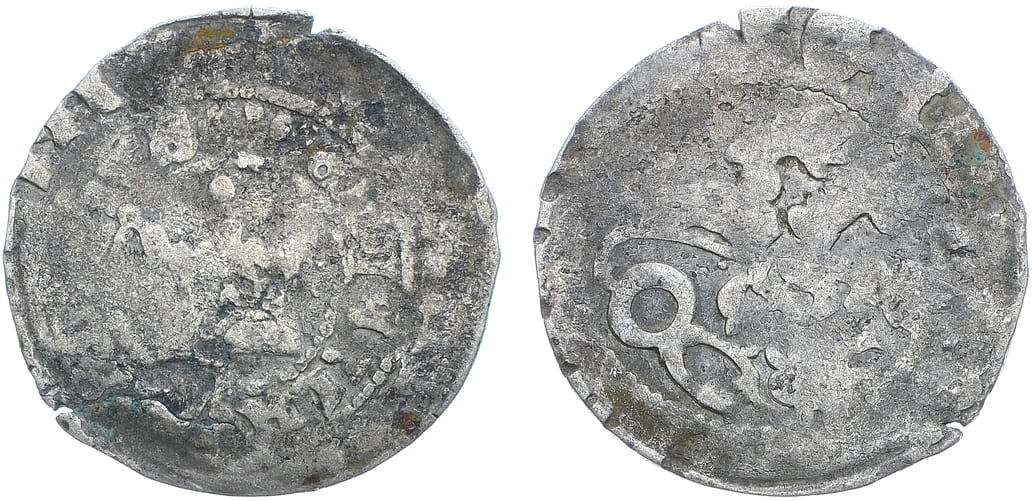 Артикул №24-04967,  Королевство Богемия. Король Вацлав IV. Грош 1378-1419 гг..
