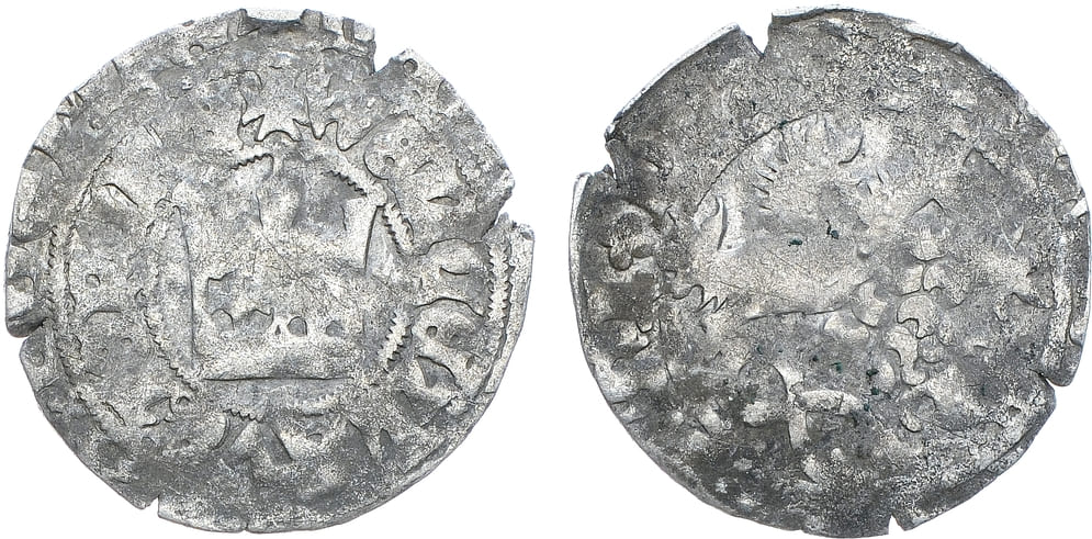 Артикул №24-04968,  Королевство Богемия. Король Вацлав IV. Грош 1378-1419 гг..