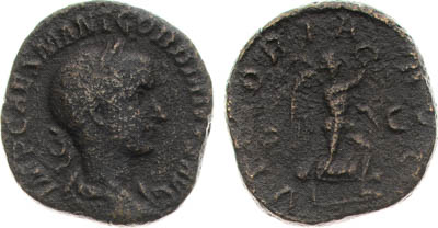 Артикул №25-19255,  Римская империя. Император Гордиан III. Сестерций 238-239 гг.