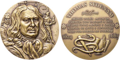 Артикул №25-20311,  Португалия. Медаль. Томас Сиденхэм.