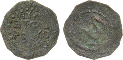 Артикул №25-25352,  Великое Княжество Тверское. Великий Князь Иван Михайлович. Пуло 1412-1430 гг.